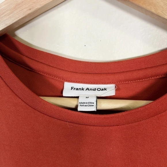 FRANK AND OAK| ESSENTIAL TANK TOP IN BRICK COLOR - Picture 5 of 10